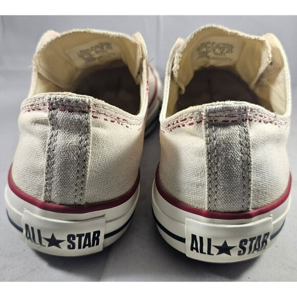 Converse All Star Stencil Kit Unisex  Red/White No Lace Slip-On Shoes Size M6/W8 - Picture 8 of 14